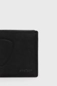 Шкіряний гаманець Strellson чоловічий колір чорний (1698852)