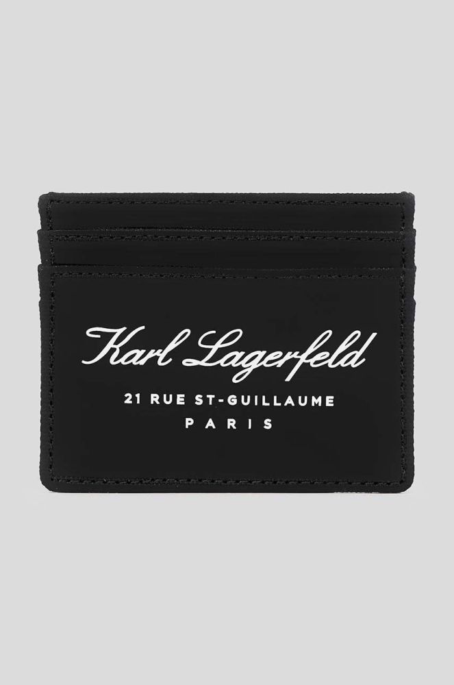 Чохол на банківські карти Karl Lagerfeld колір чорний (3347062)