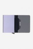 Гаманець Secrid колір сірий Portfel Secrid Slimwallet Carbon SCA-COOL GREY
