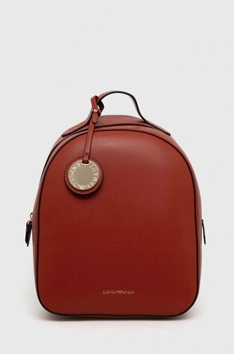 Рюкзак Emporio Armani жіночий колір чорний малий однотонний Рюкзак Emporio Armani жіночий колір чорний малий однотонний