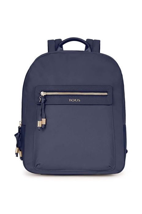 Рюкзак Tous жіночий колір синій великий однотонний
