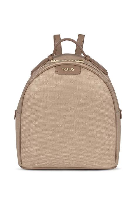 Рюкзак Tous жіночий колір бежевий великий