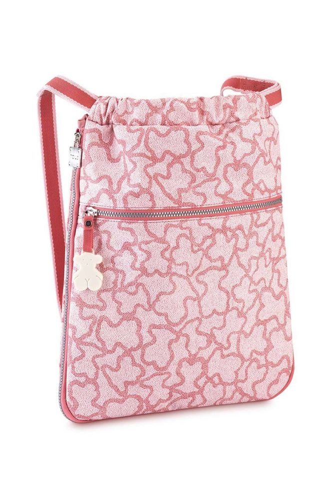 Рюкзак Tous колір рожевий візерунок