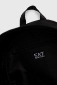 Рюкзак EA7 Emporio Armani колір чорний великий з принтом