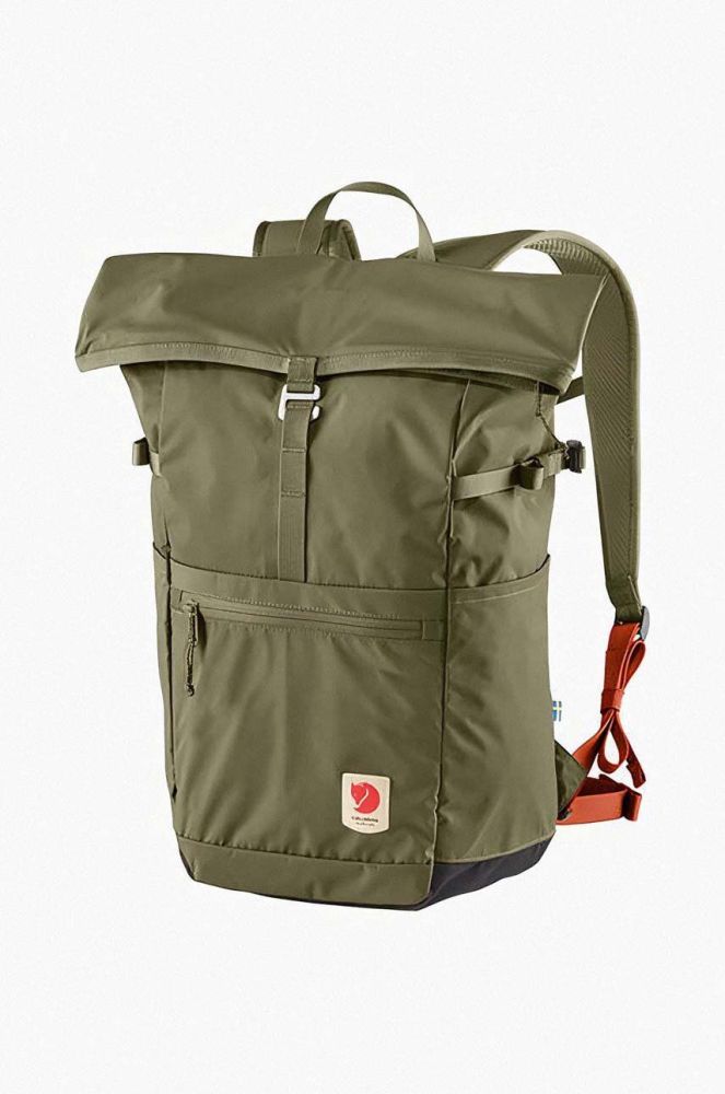 Рюкзак Fjallraven колір зелений великий однотонний F23222.620-620