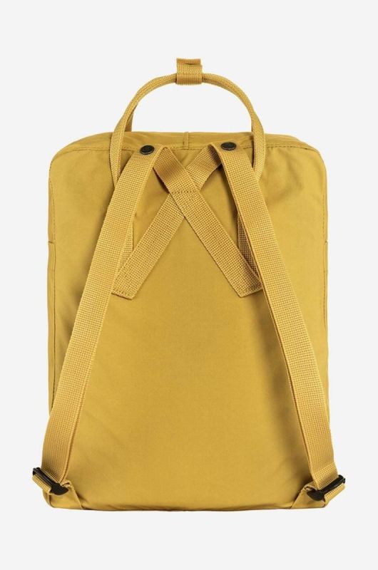 Рюкзак Fjallraven Kanken колір жовтий великий з аплікацією F23510.135-135 фото 2