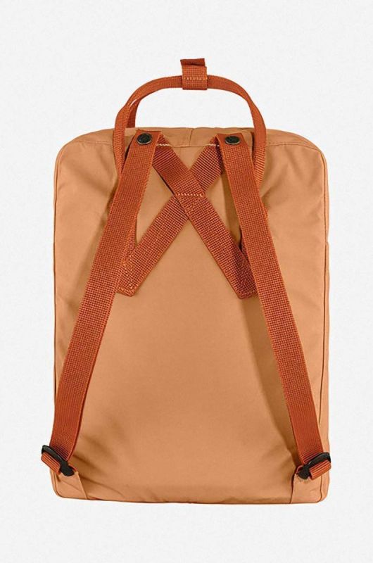 Рюкзак Fjallraven Kanken колір помаранчевий великий з аплікацією F23510.241.243-241 фото 2