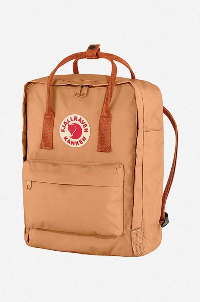Рюкзак Fjallraven Kanken колір помаранчевий великий з аплікацією F23510.241.243-241 фото 3