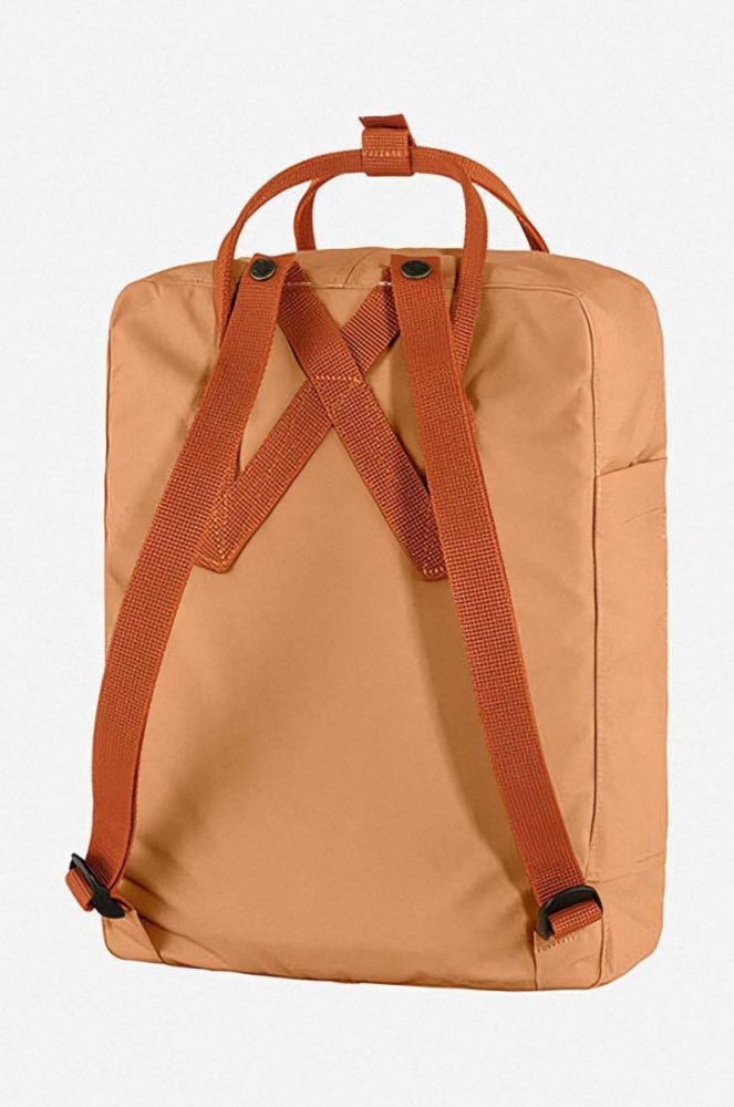 Рюкзак Fjallraven Kanken колір помаранчевий великий з аплікацією F23510.241.243-241 фото 4