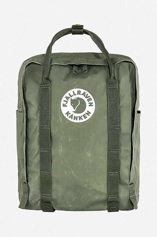 Рюкзак Fjallraven Tree-Kanken колір зелений великий однотонний F23511.627-627