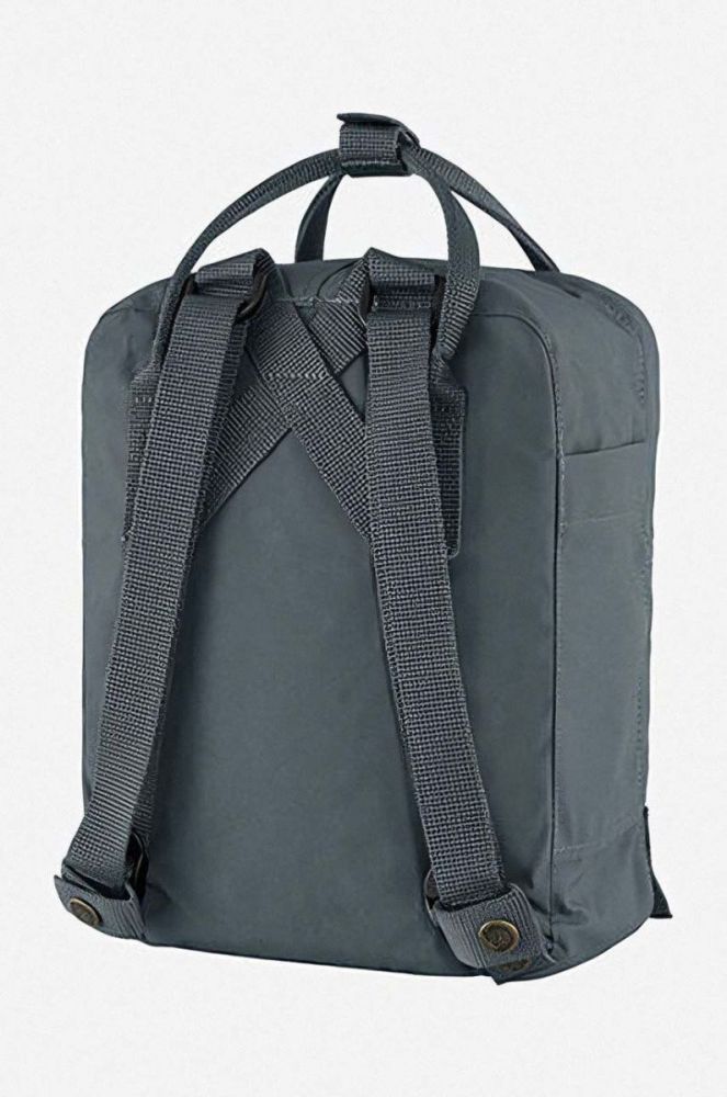 Рюкзак Fjallraven Kanken Mini колір сірий малий з аплікацією F23561.031-031 фото 4
