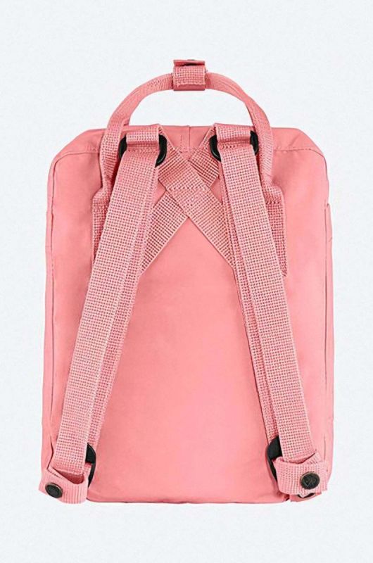 Рюкзак Fjallraven Kanken Mini колір рожевий малий з аплікацією F23561.312-312 фото 2