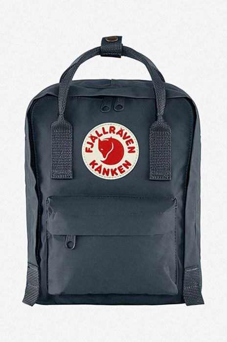 Рюкзак Fjallraven Kanken Mini колір синій малий з аплікацією F23561.560-560