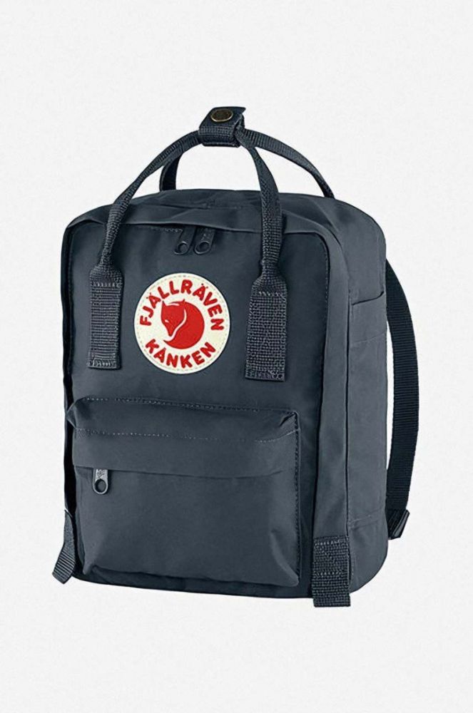 Рюкзак Fjallraven Kanken Mini колір синій малий з аплікацією F23561.560-560 фото 3