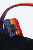 Рюкзак Fjallraven Kanken Rainbow колір чорний великий з аплікацією F23620.550.907-550
