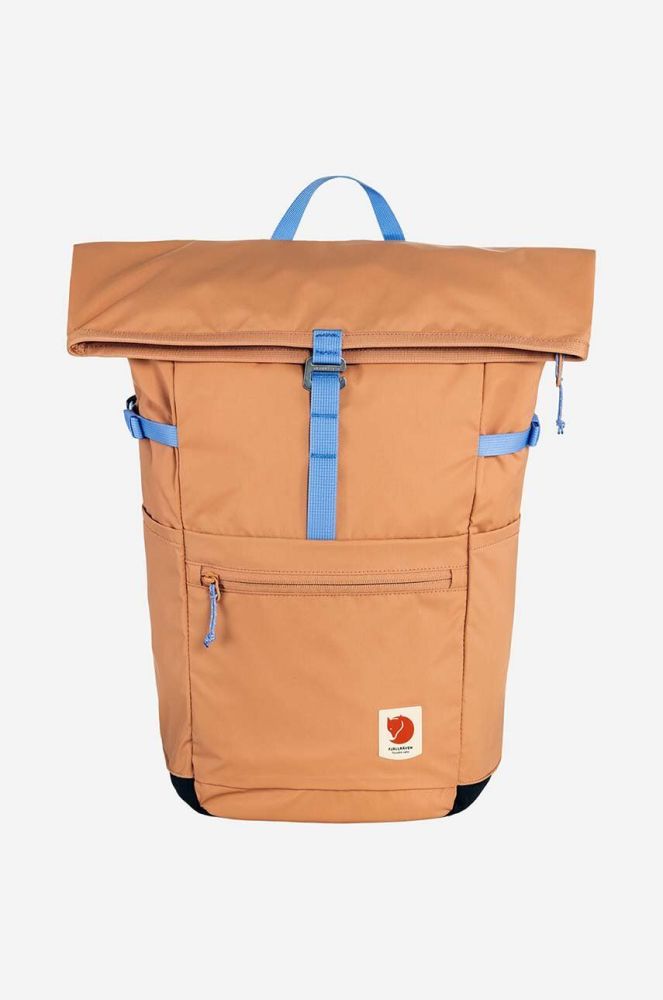 Рюкзак Fjallraven High Coast Foldsack 24 колір помаранчевий великий однотонний F23222.241-241