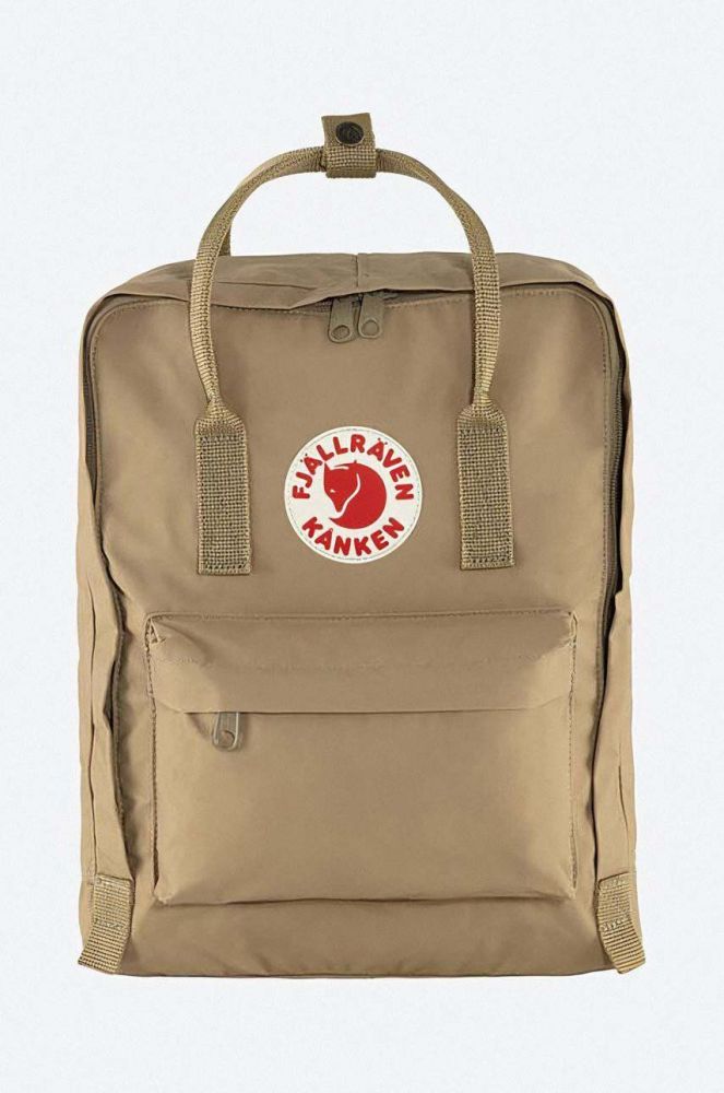 Рюкзак Fjallraven Kanken F23510 221 колір бежевий великий однотонний