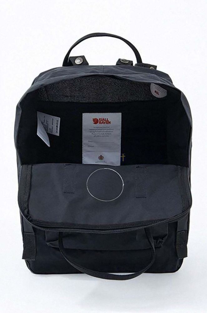 Рюкзак Fjallraven Kanken колір чорний великий однотонний F23510.550-550 фото 3