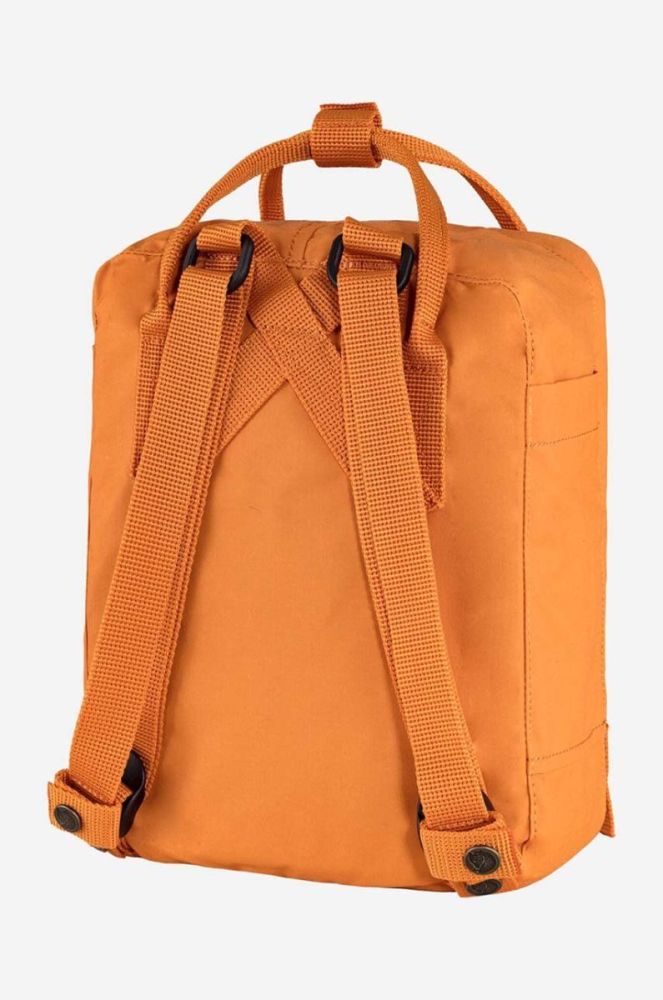 Рюкзак Fjallraven Kanken Mini колір зелений малий з аплікацією F23561.206-206 фото 2