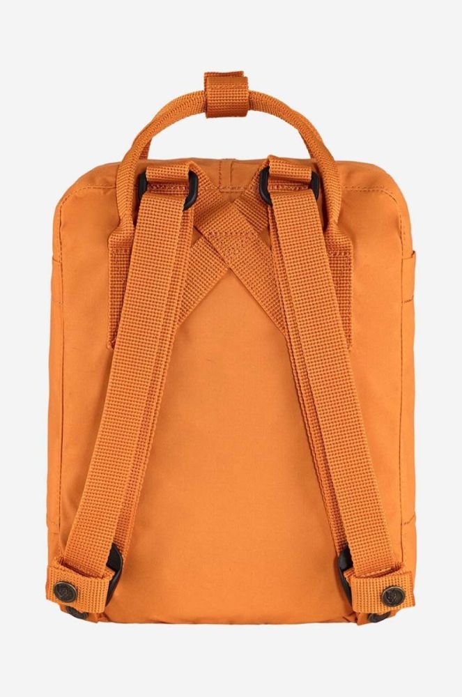 Рюкзак Fjallraven Kanken Mini колір зелений малий з аплікацією F23561.206-206 фото 3