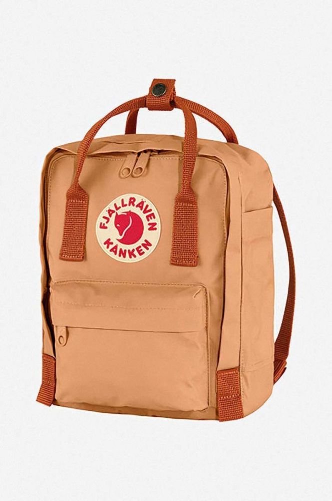 Рюкзак Fjallraven Kanken Mini колір помаранчевий великий однотонний F23561.241.243-243 фото 3