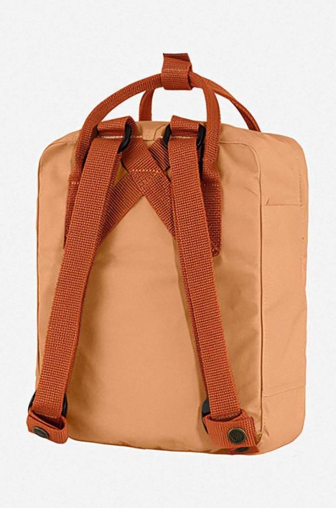 Рюкзак Fjallraven Kanken Mini колір помаранчевий великий однотонний F23561.241.243-243 фото 4