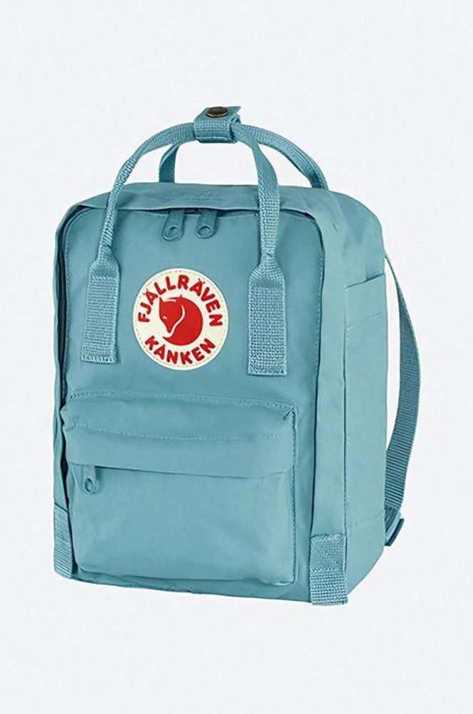 Рюкзак Fjallraven Kanken Mini малий однотонний F23561.501-501 колір блакитний