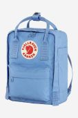 Рюкзак Fjallraven Kanken Mini малий з аплікацією F23561.537-537 колір блакитний
