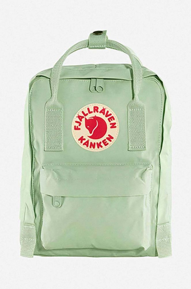 Рюкзак Fjallraven Kanken Mini колір зелений малий однотонний F23561.600-600