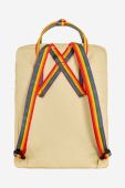 Рюкзак Fjallraven Rainbow колір бежевий великий з принтом F23620.115.907-907