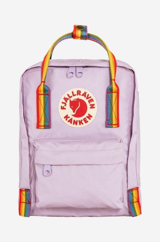 Рюкзак Fjallraven Kanken Rainbow Mini колір фіолетовий фото 3