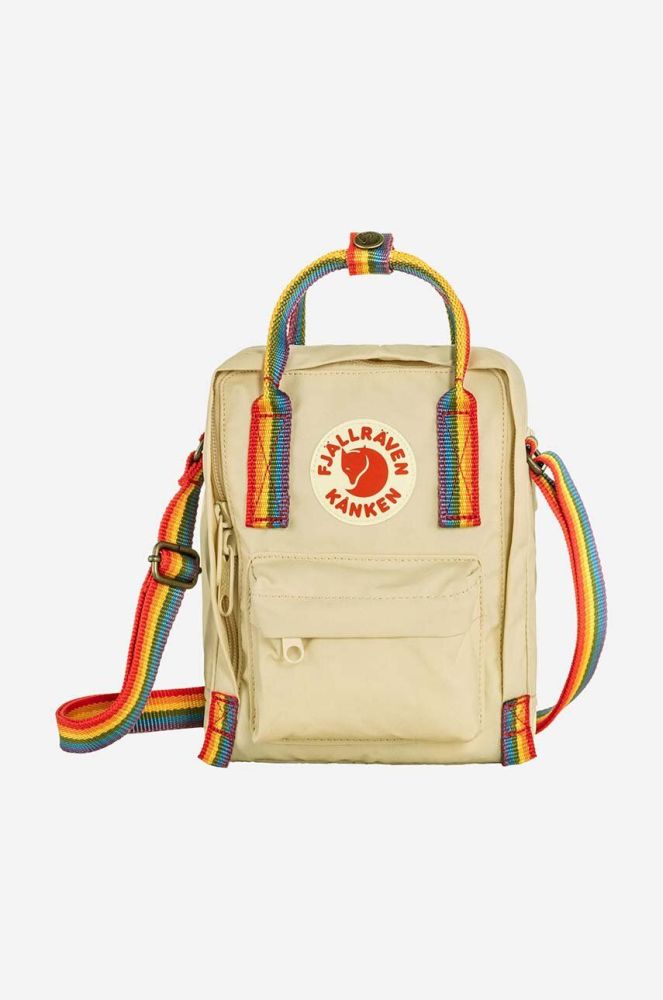 Сумка Fjallraven Kanken Rainbow Sling колір бежевий F23623.115.907-907