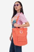 Рюкзак Fjallraven Kanken Totepack колір помаранчевий великий однотонний F23710.350-350