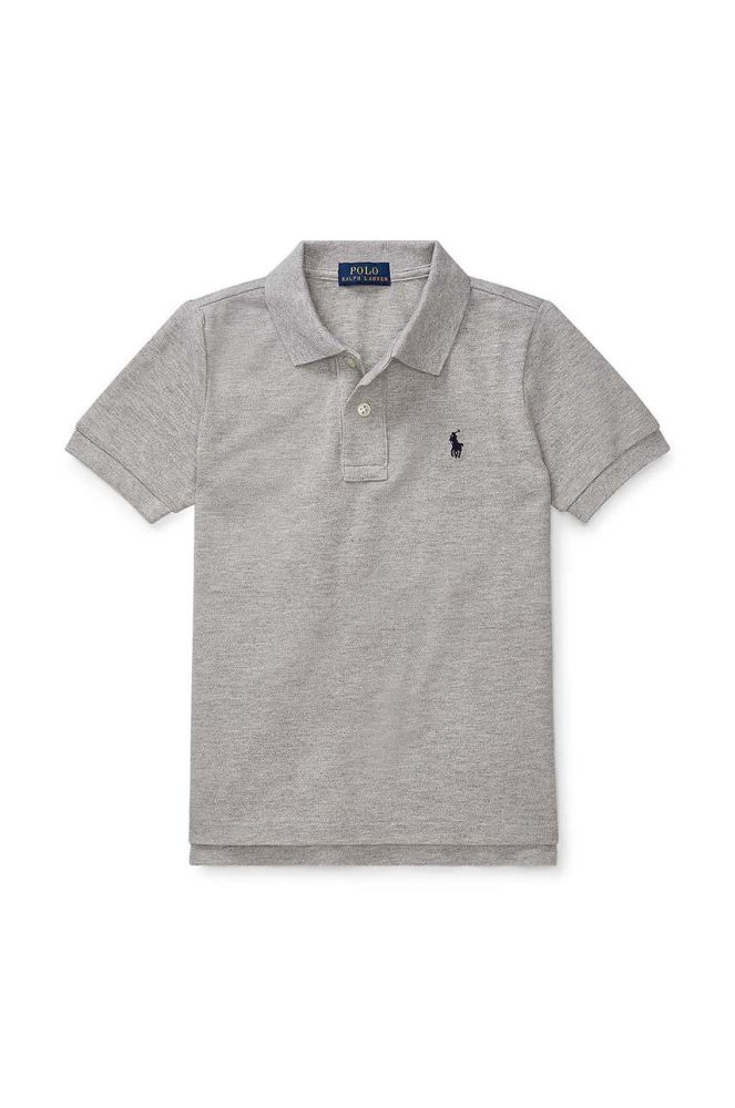 Polo Ralph Lauren - Дитяче поло 92-104 cm колір сірий (807789)