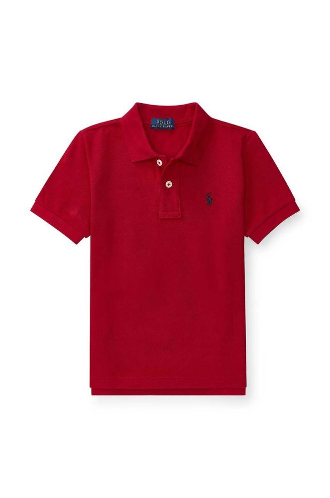 Polo Ralph Lauren - Дитяче поло 92-104 cm колір червоний (807795)