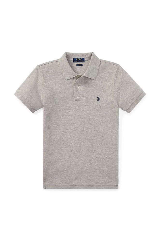 Polo Ralph Lauren - Дитяче поло 134-176 cm колір сірий (806956)