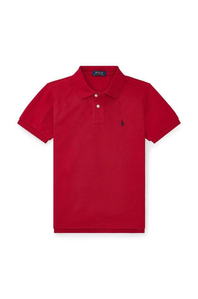 Polo Ralph Lauren - Дитяче поло 134-176 cm колір червоний (806964)