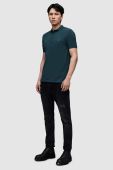 AllSaints Поло Reform Polo колір блакитний