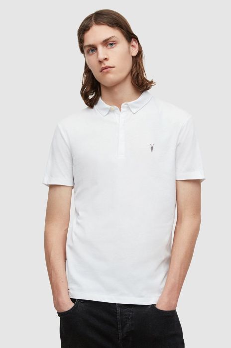 AllSaints - Поло Brace SS Polo колір білий (854398)