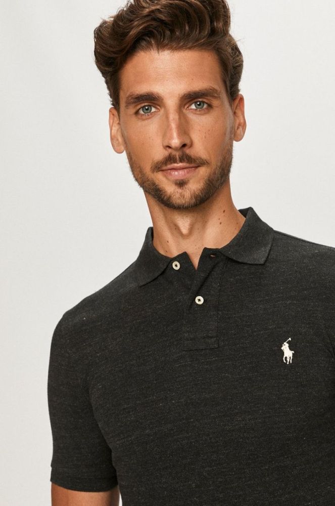 Polo Ralph Lauren - Поло колір чорний (609942) фото 4