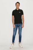 EA7 Emporio Armani - Поло колір чорний (739263)
