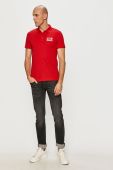 EA7 Emporio Armani - Поло колір червоний (730686)