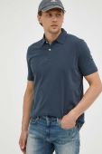 Бавовняне поло Marc O'Polo колір синій однотонний (3259700)