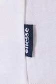 Бавовняне поло Ellesse колір білий однотонний SHR18077-WHITE