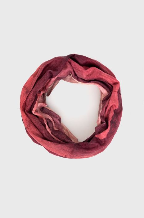 Снуд Buff жіночий колір бордовий візерунок