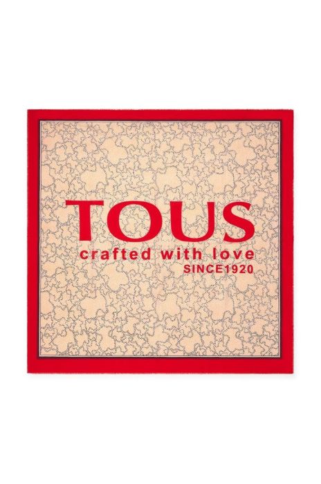 Хустка Tous жіноча візерунок колір барвистий (2863310)