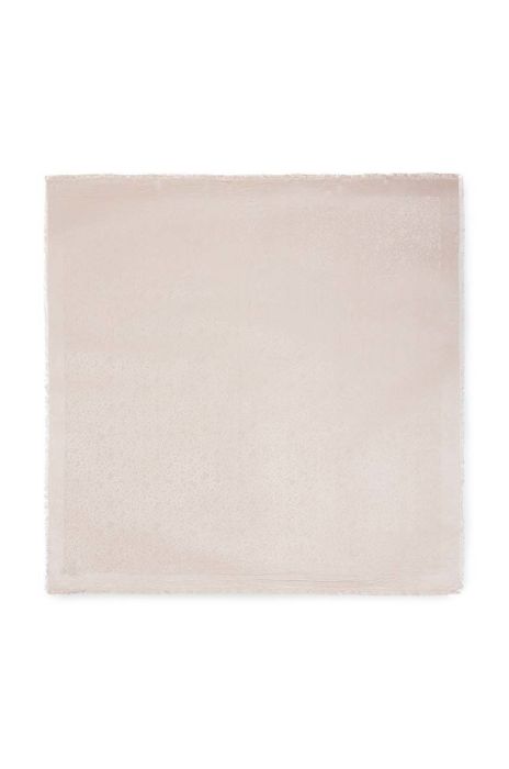 Хустка Tous жіноча колір бежевий однотонна