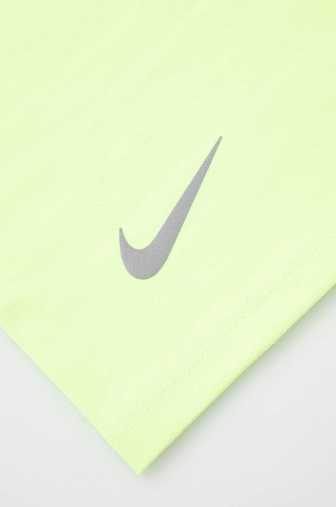 Снуд Nike колір зелений однотонний фото 2