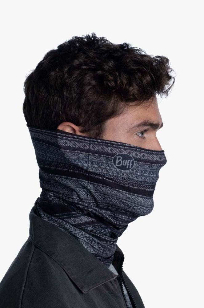 Снуд Buff Original EcoStretch колір зелений візерунок фото 4