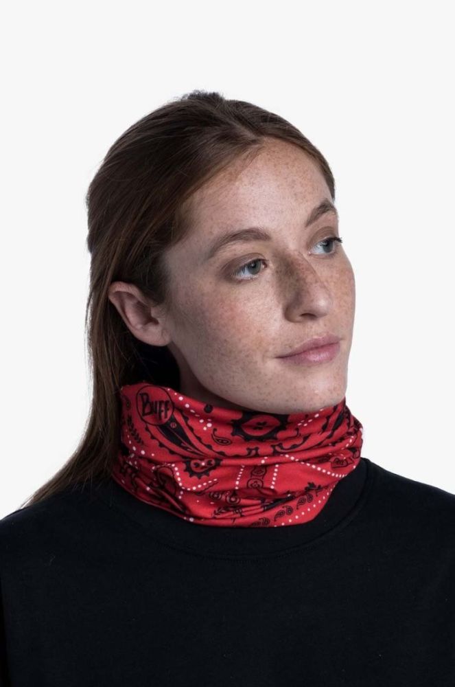 Снуд Buff Original Ecostretch колір червоний візерунок фото 3